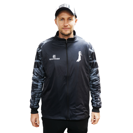 R66T Academy Adult Black and Grey Jacket