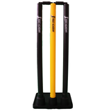 R66T Academy Stumps - Rubber Cricket Stumps (yellow)