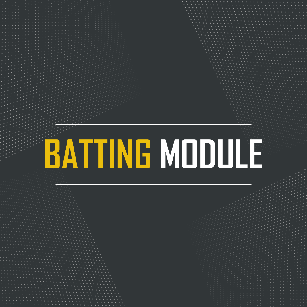 Batting Module: Level 3 Diploma