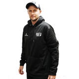 R66T Academy Adult Black Cricket Hoodie