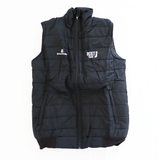 R66T Academy Adult Black Cricket Gilet