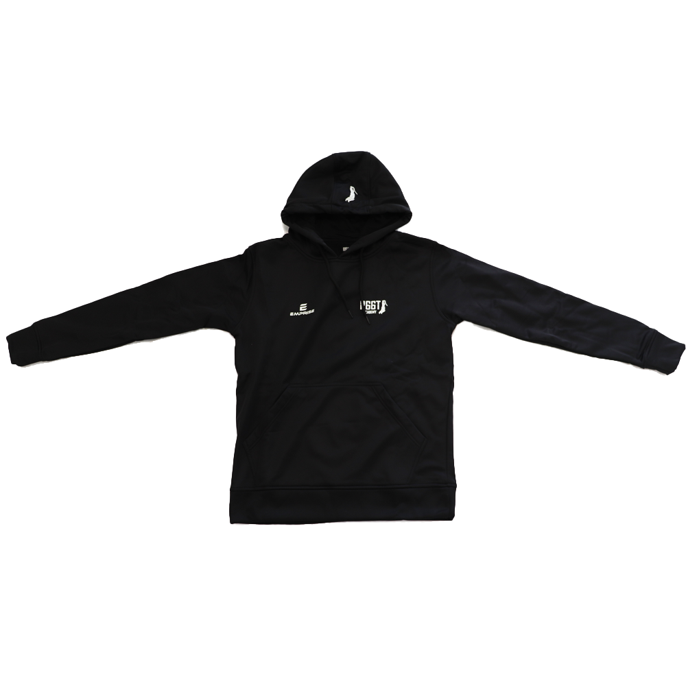 R66T Academy Adult Black Cricket Hoodie